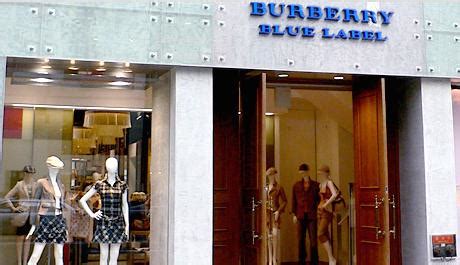 what does blue label mean with burberry|Burberry blue label Tokyo.